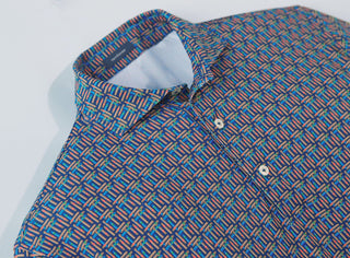 Stogie Performance Polo - Collar Navy/Coconut  - Turtleson