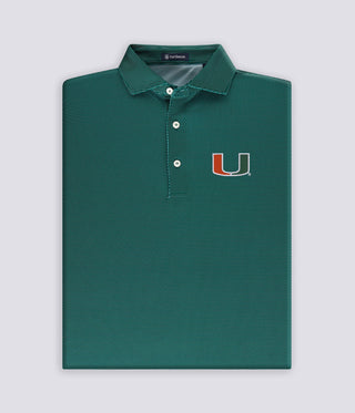 Alex Performance Polo - Miami Hurricanes