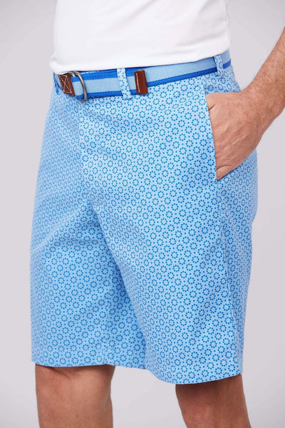 Four-Way Stretch Cotton Twill Polka Dot Shorts | Turtleson – turtleson