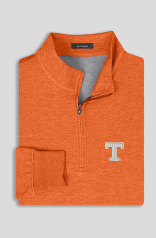 Wallace Quarter-Zip Pullover  University of Tennessee - Clementine - Turtleson