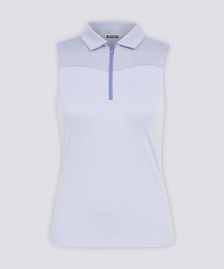 Wendy Sleeveless Half Zip Polo - turtleson