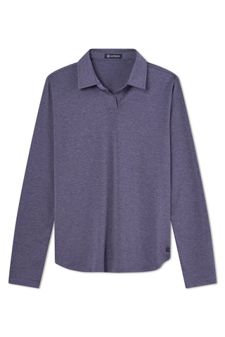 Women's Avery Long Sleeve Polo - Turtleson