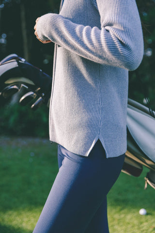 Women's Brandy Rib Full - Zip Sweater - turtleson