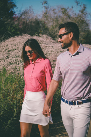 Women's Edie Long Sleeve Performance Polo - turtleson