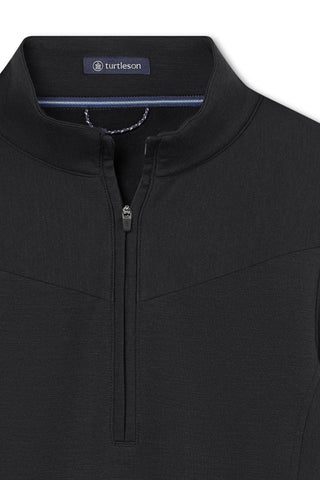 Women's Woolen Fleece Half Zip Pullover - Turtleson