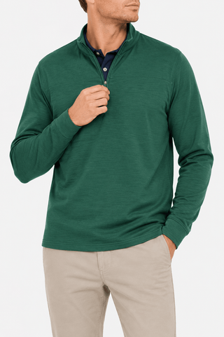 Woolen Fleece Quarter Zip - Turtleson