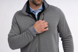 Zarren Hybrid Full - Zip Jacket - turtleson