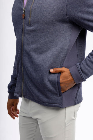 Zarren Hybrid Full - Zip Jacket - turtleson