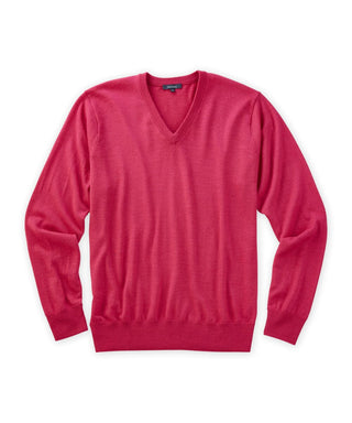 Italian Merino V-Neck Sweater