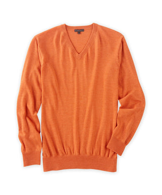 Italian Merino V-Neck Sweater