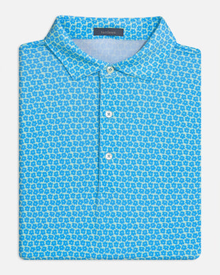 Harris Performance Men's Polo - Lime/Luxe Blue - Turtleson