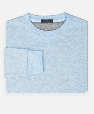 Wallace Crewneck Men's Sweater - Luxe Blue - Turtleson