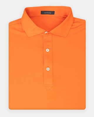 Palmer Solid Performance Men's Polo - Clementine - Turtleson