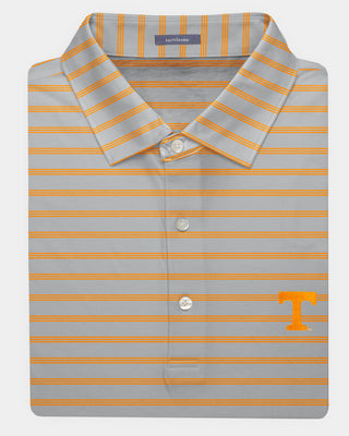 Maxwell Stripe Performance Polo University of Tennessee