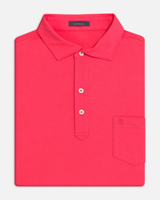 Everett Cotton Men's Polo - Rouge Red - Turtleson