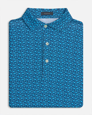 Quincy Performance Men's Polo - Navy/Luxe Blue - Turtleson